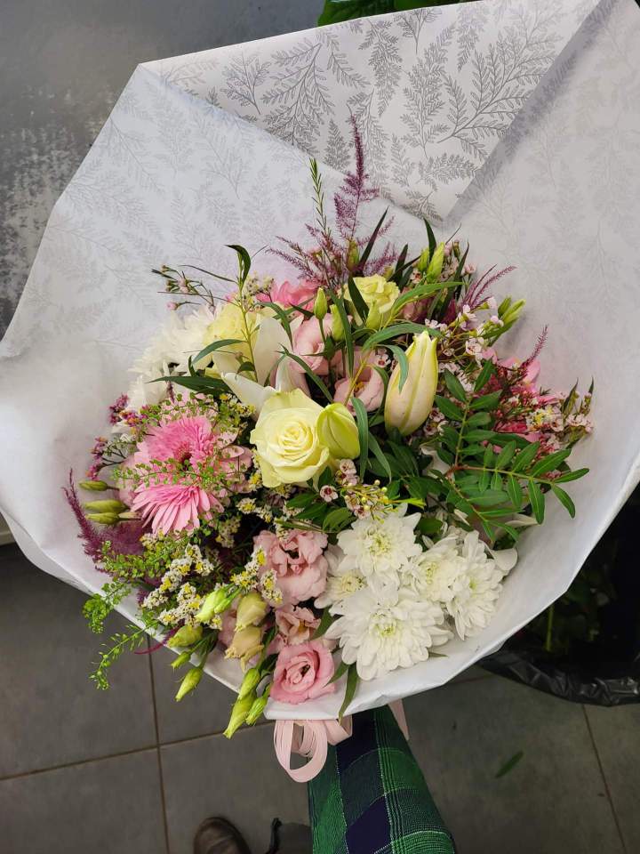 Commande de bouquet de fleurs Cognac