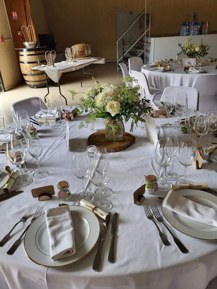 Composition florale Cognac