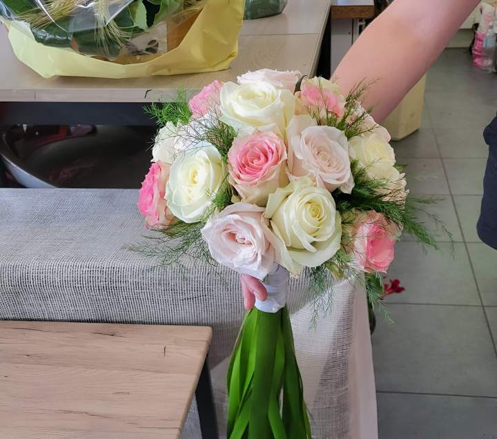 Un bouquet de mariée personnalisé Cognac