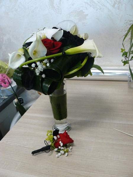 Un bouquet de mariage personnalisé Cognac