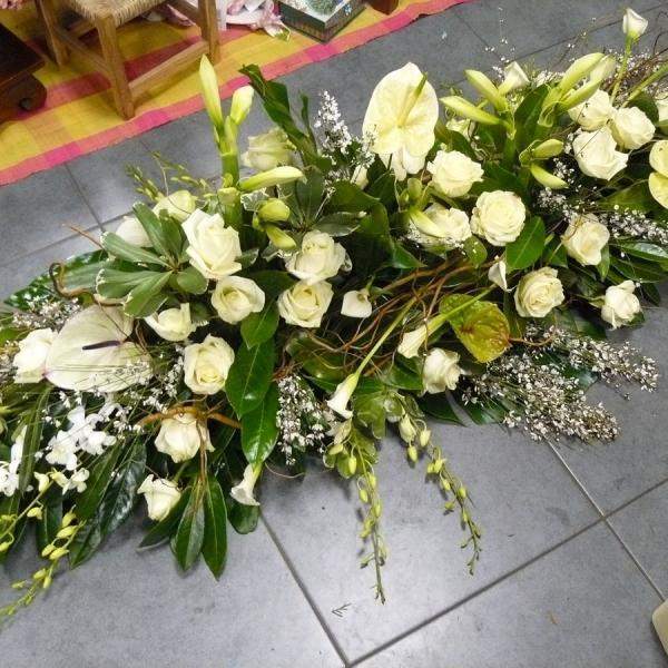 Création d'une rampe de fleurs Cognac