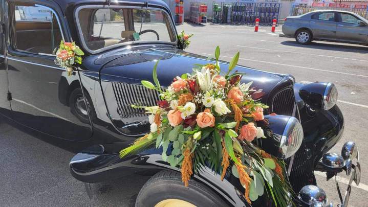 Composition florale Cognac