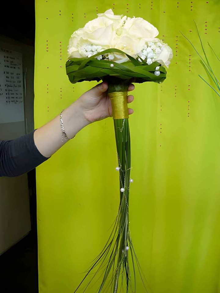 Création de bouquet de mariage Cognac