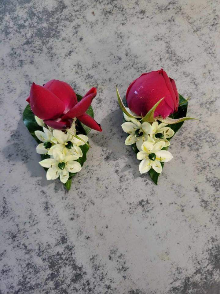 Boutonnières de mariage Cognac