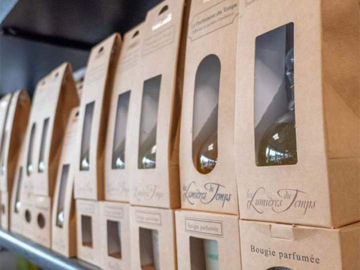 Des bougies parfumées Cognac