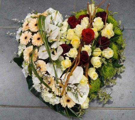 Arrangement floral funéraire Cognac