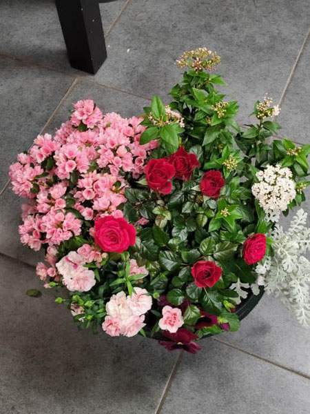 Coupe de fleurs Cognac